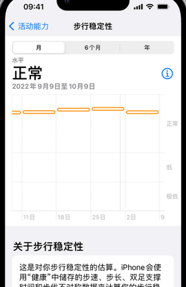 庐阳iPhone手机维修如何在iPhone开启'步行稳定性通知'