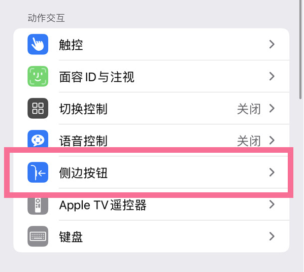 庐阳苹果14维修店分享iPhone14 Plus侧键双击下载功能关闭方法 